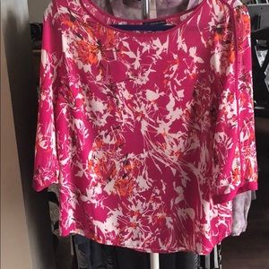 floral print blouse